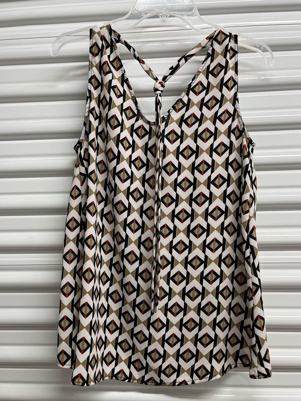 Summer Geometric Top Size S